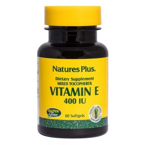 Vitamina E 400 UI 60 drageias - Natures Plus