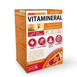 Vitamineral Energy 30 Cápsulas - Dietmed
