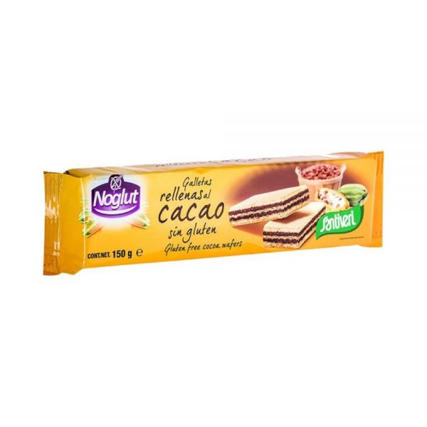 Waffers de Cacao 150 g - Noglut