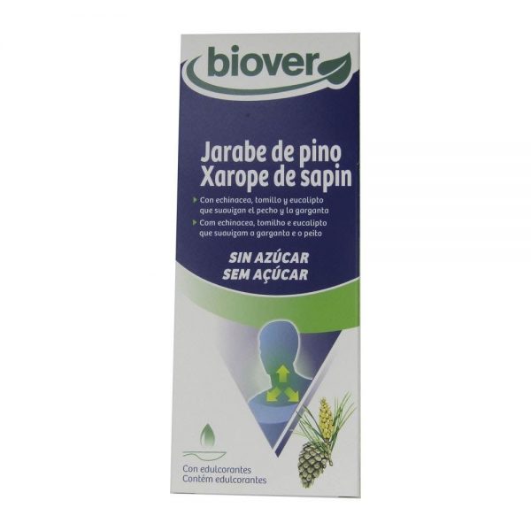 Xarope de Sapin 150 ml sem Açúcar - Biover Inverno