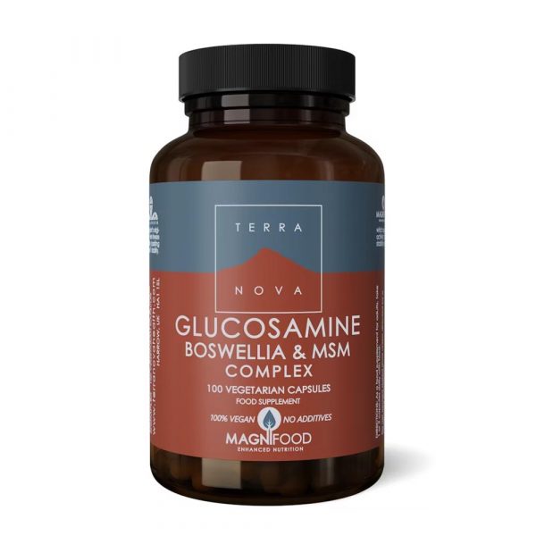 Glucosamina, boswelia e msm da marca terranova