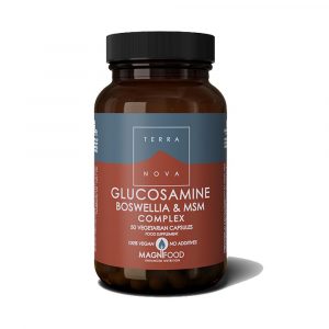 Glucosamina, boswelia e msm da marca terranova