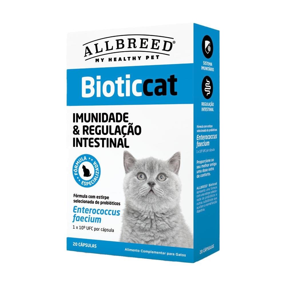 Biotic Cat 20 cápsulas Leve 3 Pague 2 - Allbreed