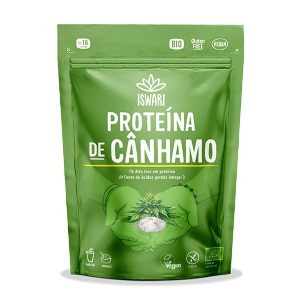Proteína de Cânhamo 350 g - Iswari