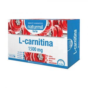 L-Carnitina 1500 mg 20 ampolas 15 ml - Naturmil