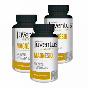 Magnésio 300mg em pack da marca Juventus