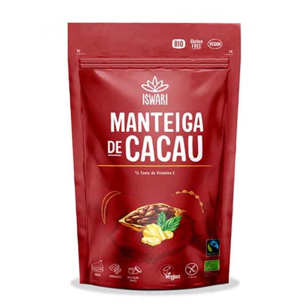 Manteiga de Cacau 125 g - Iswari