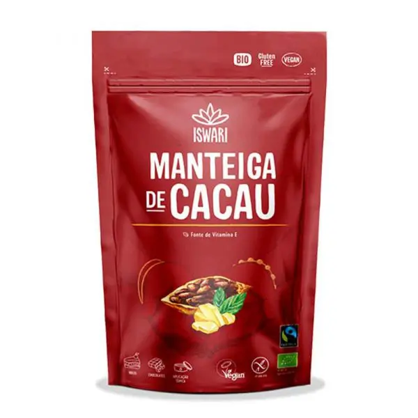 Manteca de cacao 125 g - Iswari