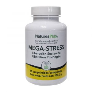 mega stress comprimidos da natures plus