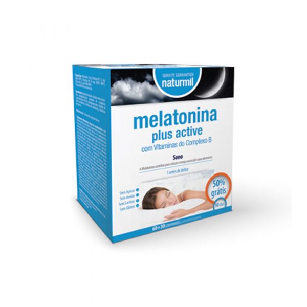 Melatonina Plus Active 60 cápsulas - Naturmil