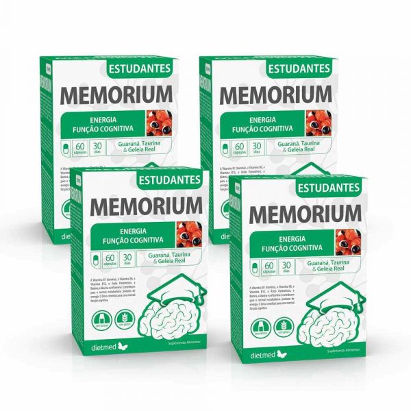 Memorium estudantes em cápsulas Leve 4 Pague 3