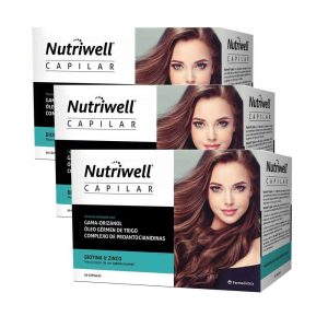 Nutriwell capilar em pack familiar leve 3 pague 2