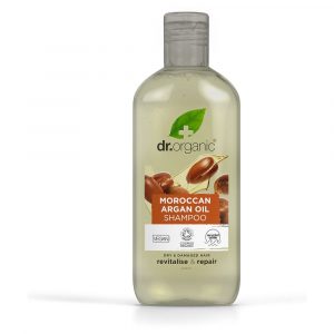 óleo de argão champo da marca dr. organic