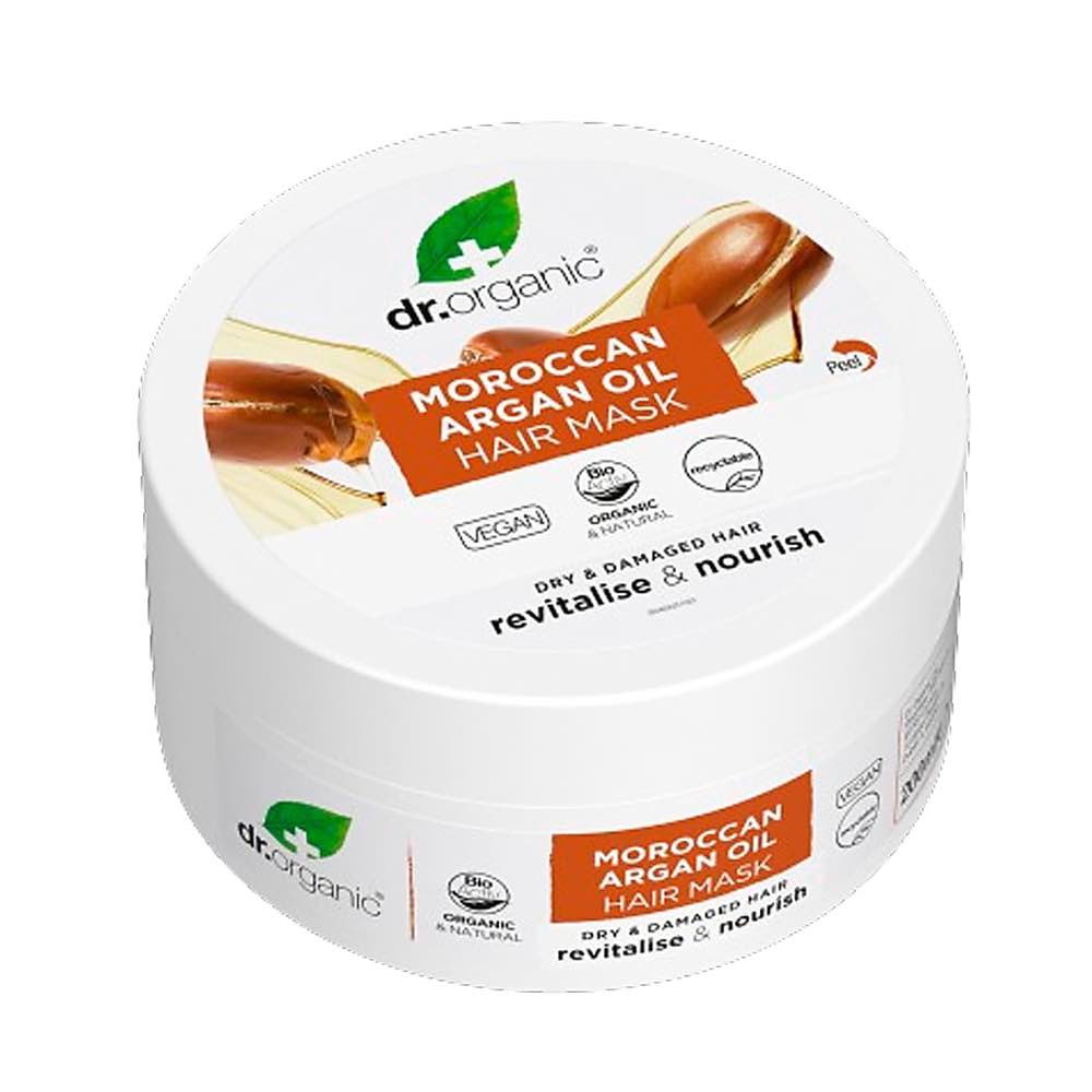 óleo de argão máscara reparadora da Dr. Organic