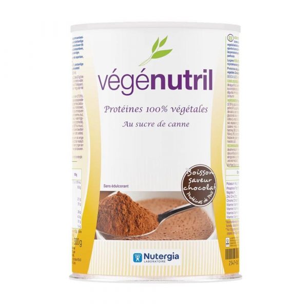 Vegenutril chocolate ervilha nutergia