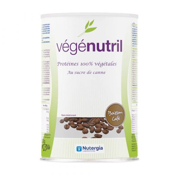 Vegenutril sabor a café marca nutergia