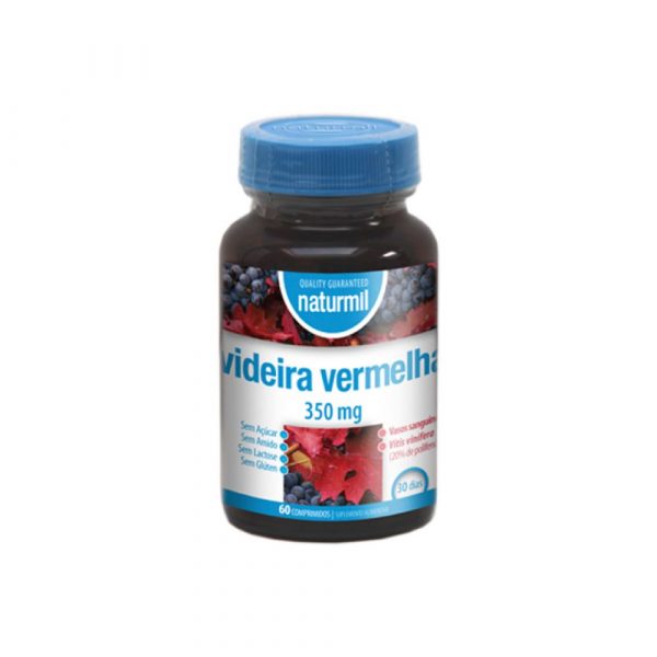 Videira Vermelha 350 mg 60 comprimidos - Naturmil