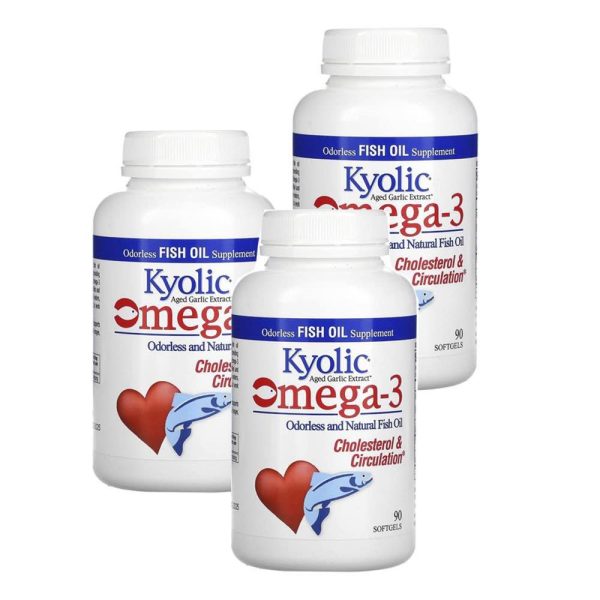 Kyolic Ómega 3 - Colesterol e Triglicéridos Pack