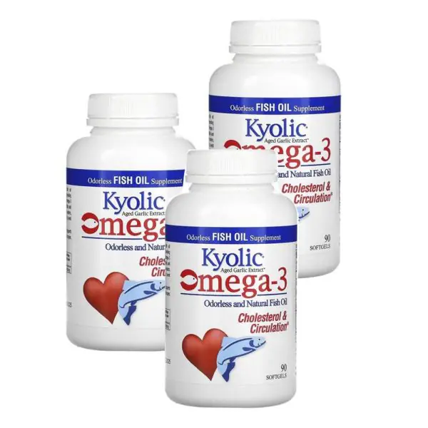 Kyolic Ómega 3 - Colesterol e Triglicéridos Pack