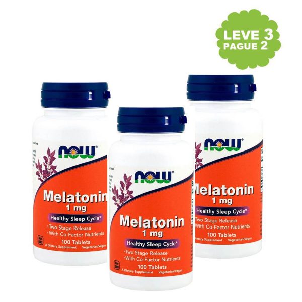 Melatonina Complex 1 mg Leve 3 Pague 2 - Now