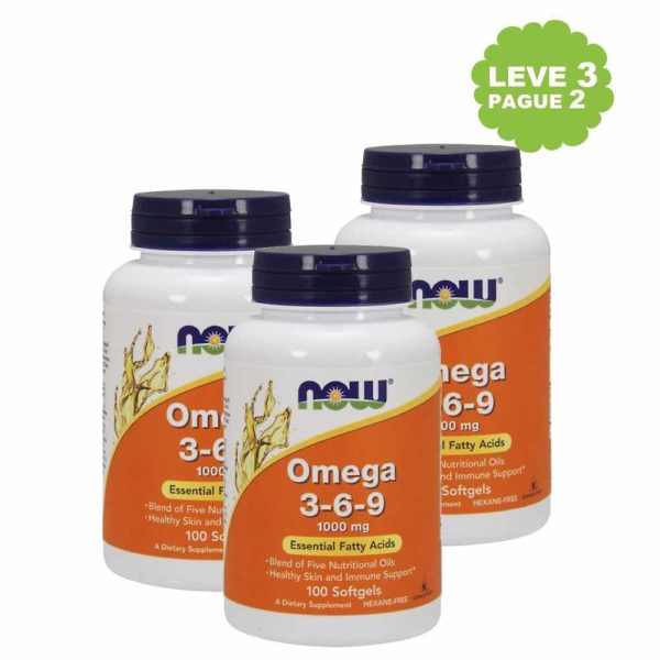 Omega 3-6-9 1000 mg Leve 3 Pague 2 - Now
