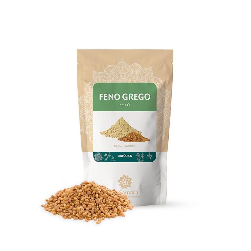 Feno Grego em pó 125g - BioSamara