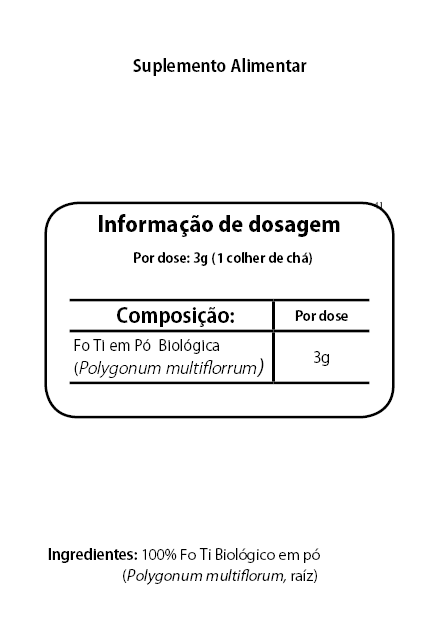 Fo-ti Tabela Nutricional