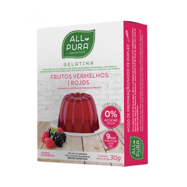 gelatina frutos vermelhos allpura