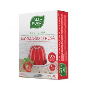 gelatina de morango da allpura