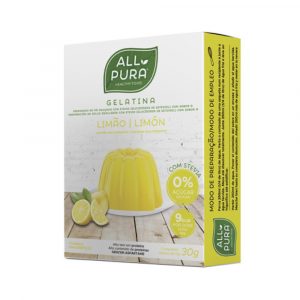 gelatina sabor a limão da allpura