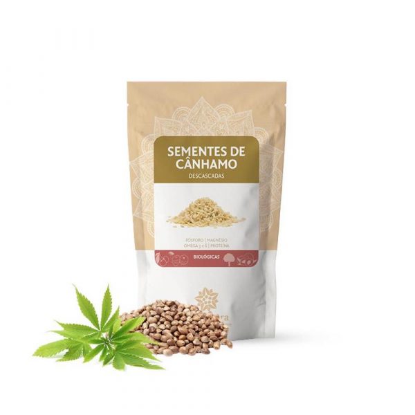 Sementes de Cânhamo Descascadas 125g - BioSamara