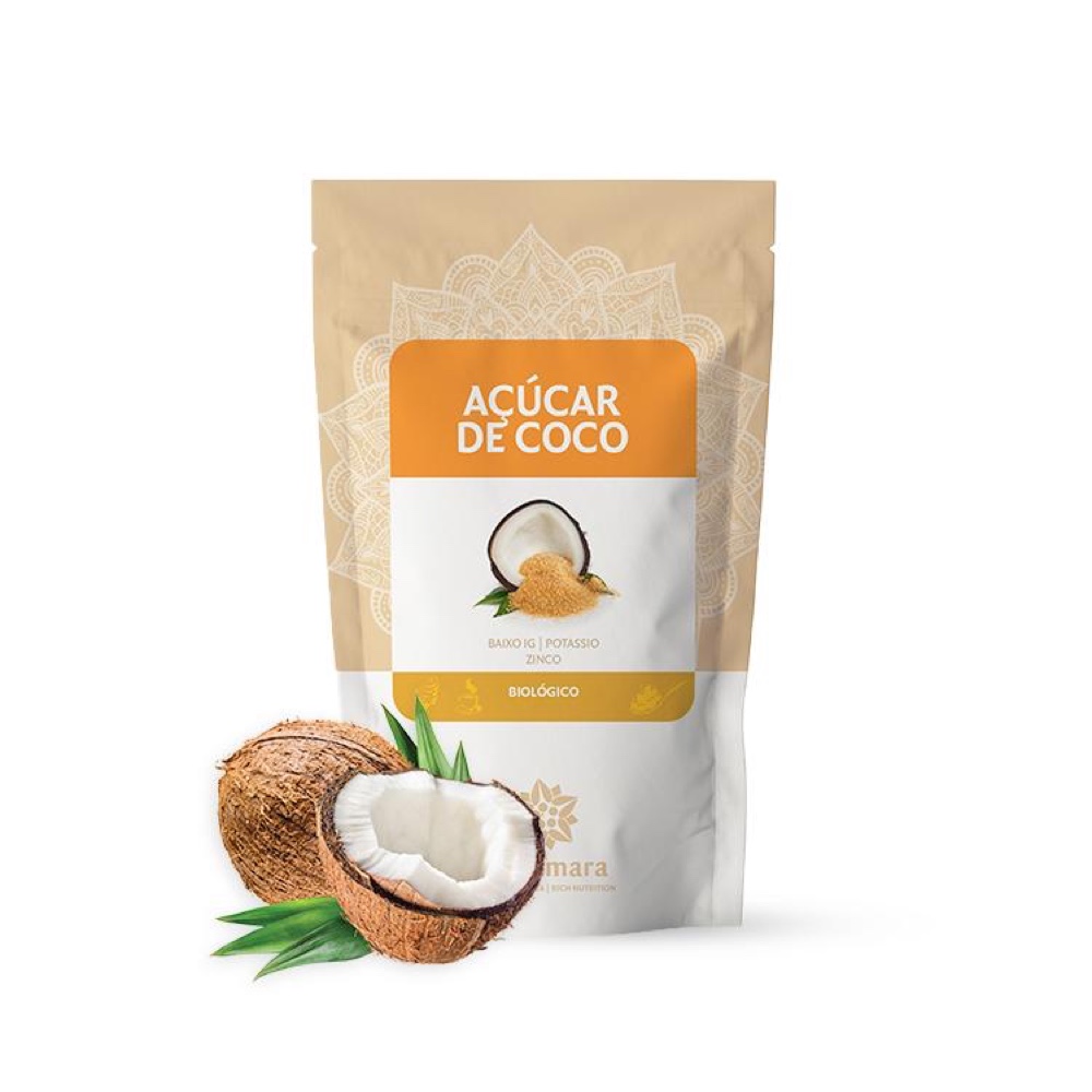 açúcar de coco 250g da marca Biosamara