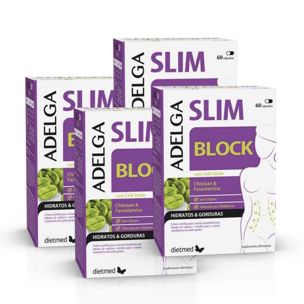 Adelgaslim Block com oferta pague 3 leve 4