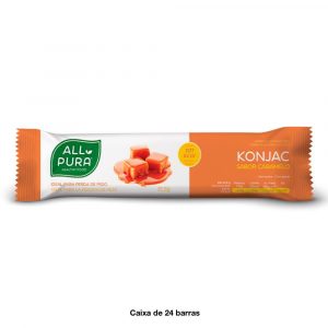 caixa de barras konjac e caramelo allpura