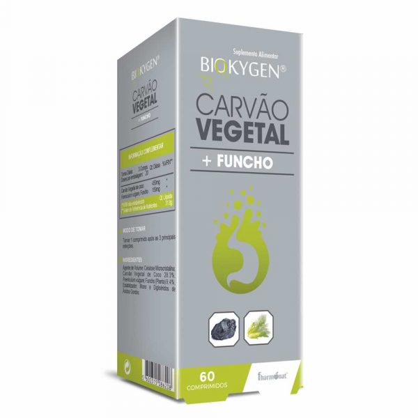 biokygen com carvão vegetal e funcho