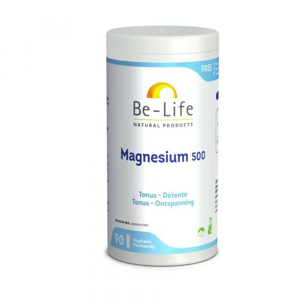 magnesium 500 de 90 softgel da be-life