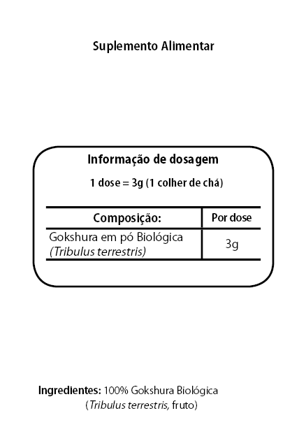 Tribulus Terrestris Tabela Nutricional