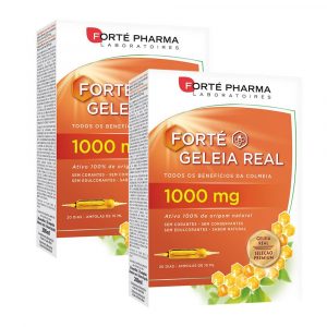 Forte Geleia Real ampolas em pack 2unidades