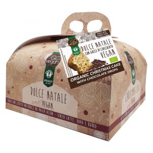 panettone de chocolate da marca go vegan