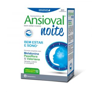 Ansioval noite em 60 comprimidos da Farmodietica