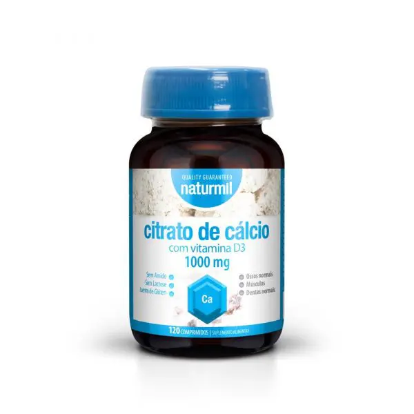 citrato de calcio mais vitamina d3 da marca naturmil