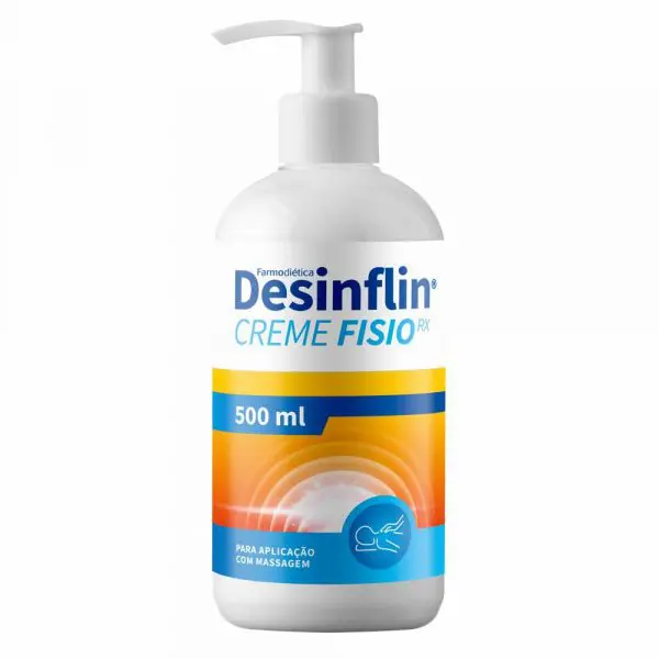 Desinflin Creme Fisio 500 ml - Farmodiética