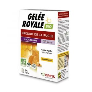 geleia real em comprimidos da marca Ortis