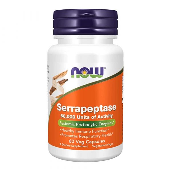 Serrapeptase da marca now foods