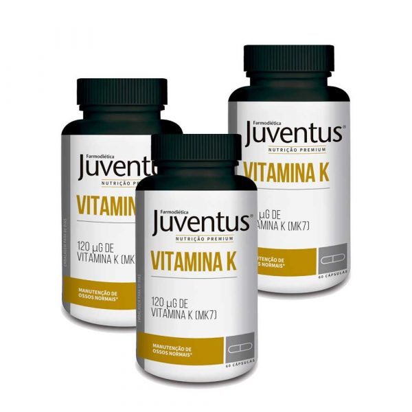 Vitamina K Leve 3 Pague 2 da marca juventus