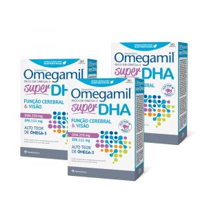 Omegamil Super DHA leve 3 pague 2 farmodietica