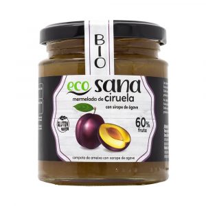 Compota Extra Ameixa Sem Açúcar Bio 260 g - Ecosana