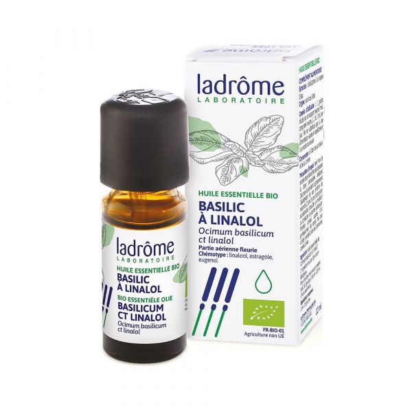 Óleo Essencial Manjericão Linalol 10 ml - Ladrôme