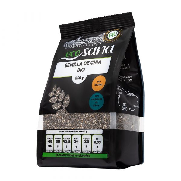 sementes de chia bio da marca ecosana