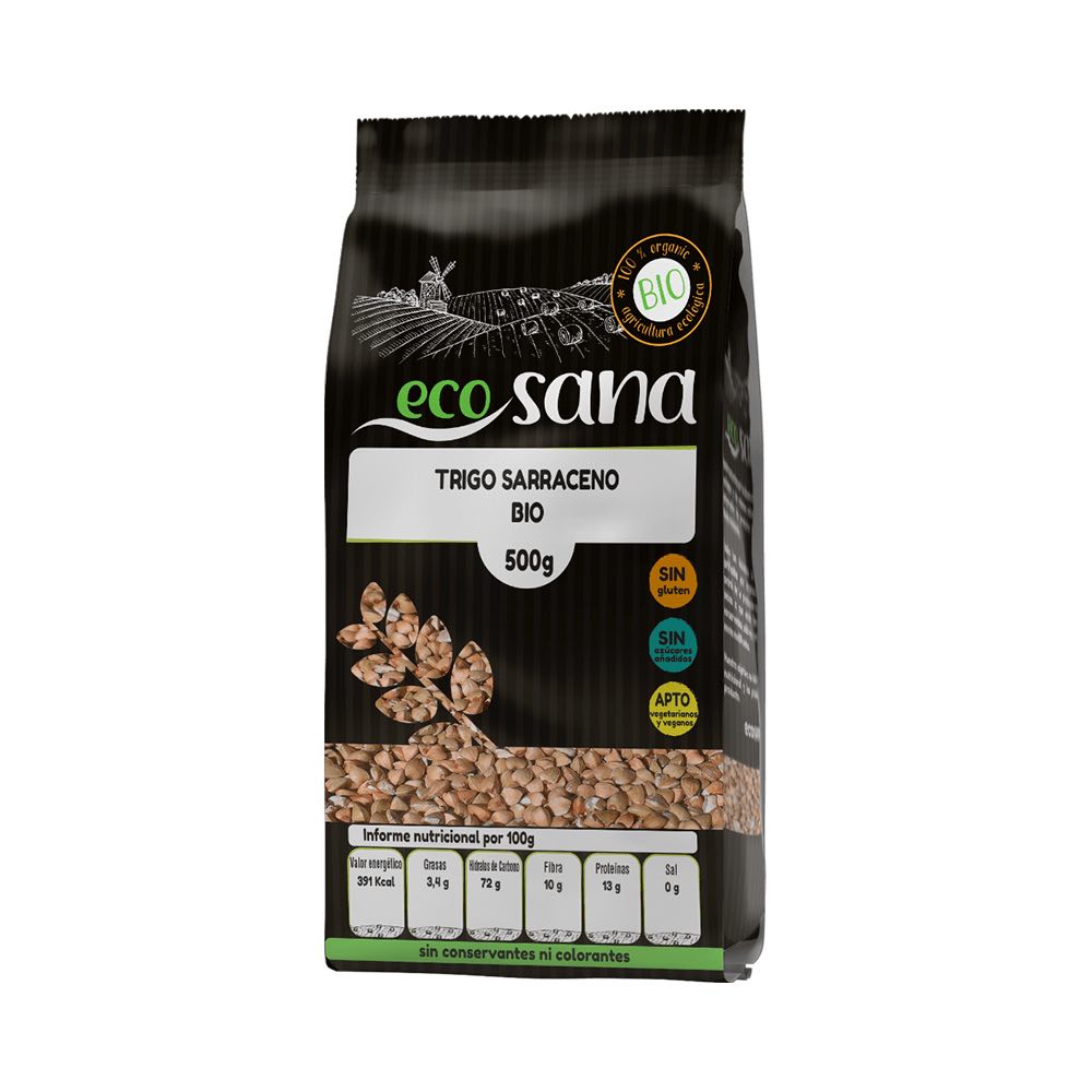 Trigo Sarraceno Bio 500 g - Ecosana